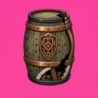 damaged barrel