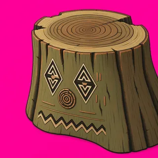 clean tree stump