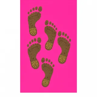 footprints, clustered arrangement
