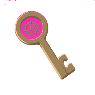 key, plain design