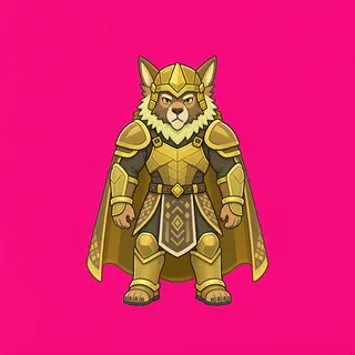 original adult beast enemy, facing south