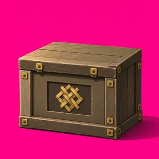 weathered wooden crate