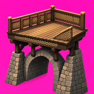 weathered small bridge