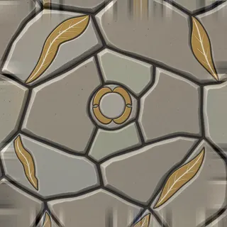 clean rough stone floor