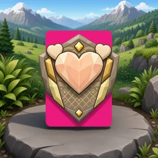 heart, rare accent design