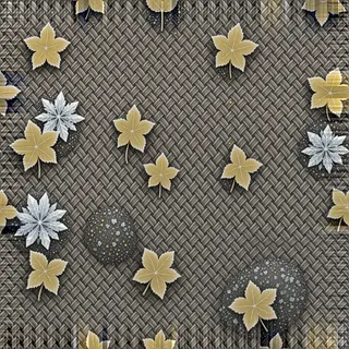 frosted woodland soil