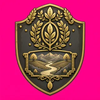 shield, ornate design