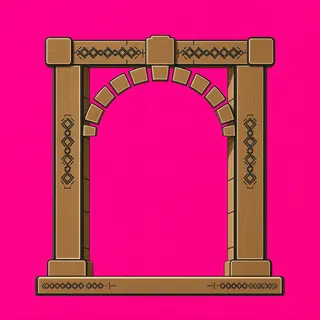 support arch, intact