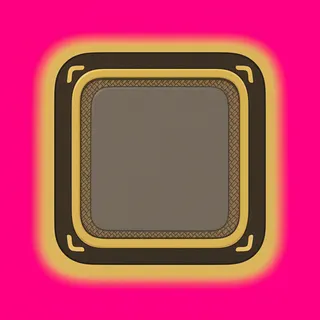 unlabelled button, keyboard-focused state