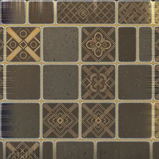 frosted rough stone floor