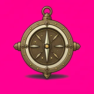 compass, ornate design