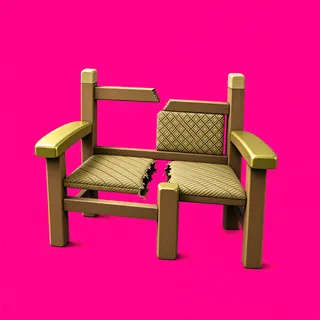 damaged bench