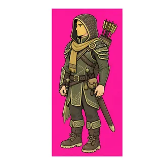 original adult player adventurer, facing east