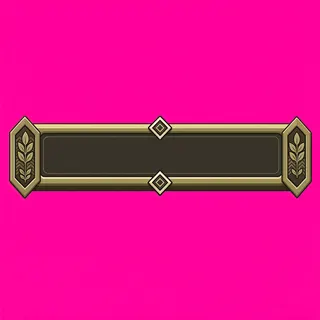 empty status bar frame, normal state