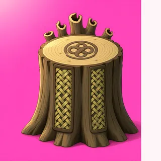 clean tree stump