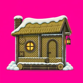 frosted small dwelling