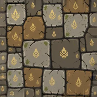 damaged flat paving