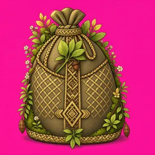 overgrown supply sack