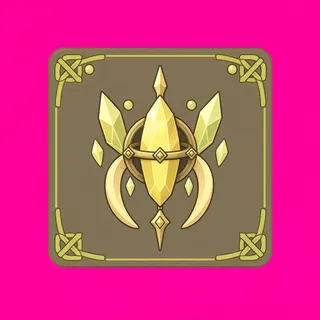 energy crystal, ornate design