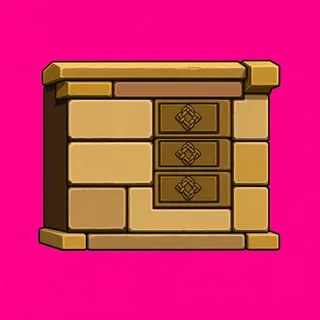 wall end cap, intact