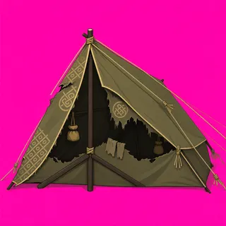 damaged tent