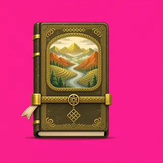 book, rare accent design