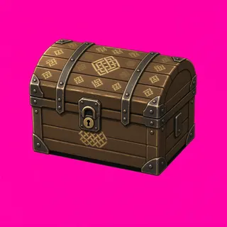 weathered storage chest