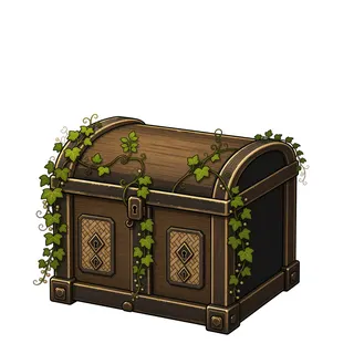 overgrown storage chest