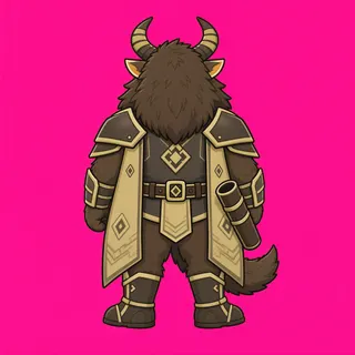original adult beast enemy, facing north