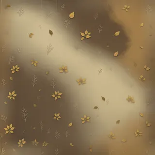 dust-covered woodland soil
