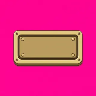 unlabelled button, normal state