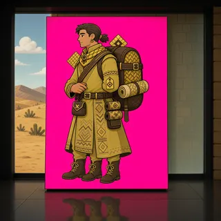 original adult merchant, facing west