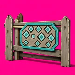 weathered short fence