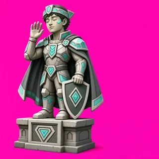 clean statue