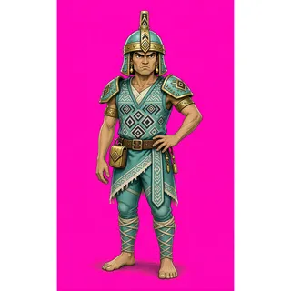 original adult guard, facing south