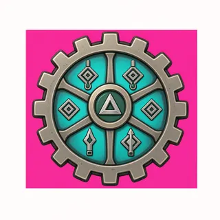 gear, ornate design