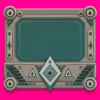 empty dialogue frame, keyboard-focused state