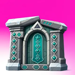 frosted gate