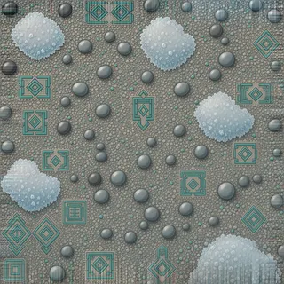 frosted fine gravel path