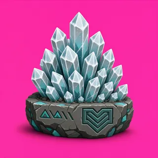frosted resource deposit