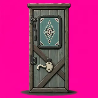 door, rare accent design