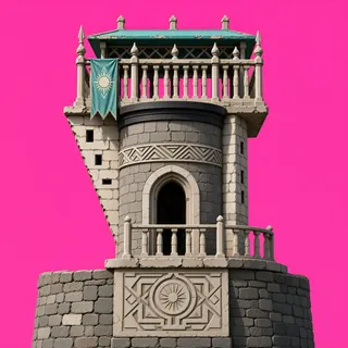 weathered watchtower