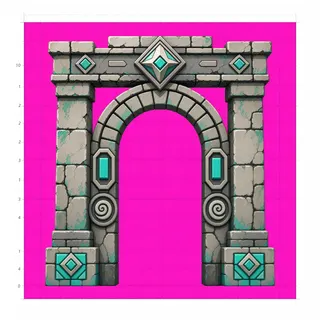 support arch, intact