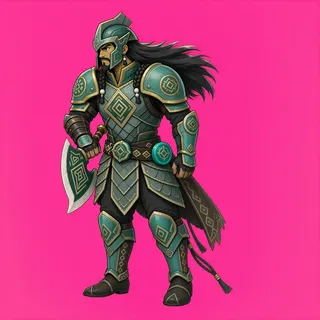 original adult armored enemy, facing west
