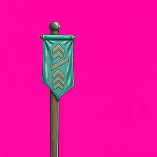 checkpoint flag, plain design
