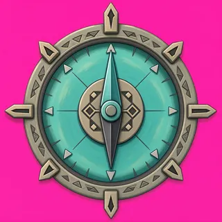 compass, rare accent design