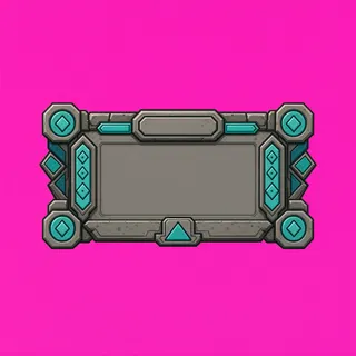 empty inventory panel, pressed state