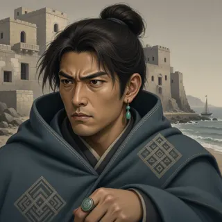 original adult scholar, determined expression