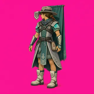 original adult player adventurer, facing north