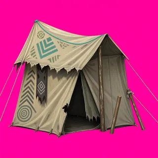 damaged tent